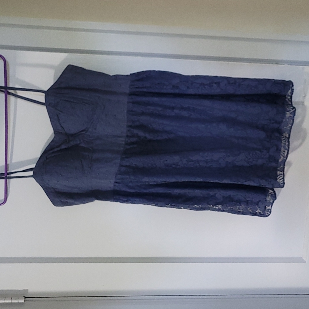 American eagle blue dress